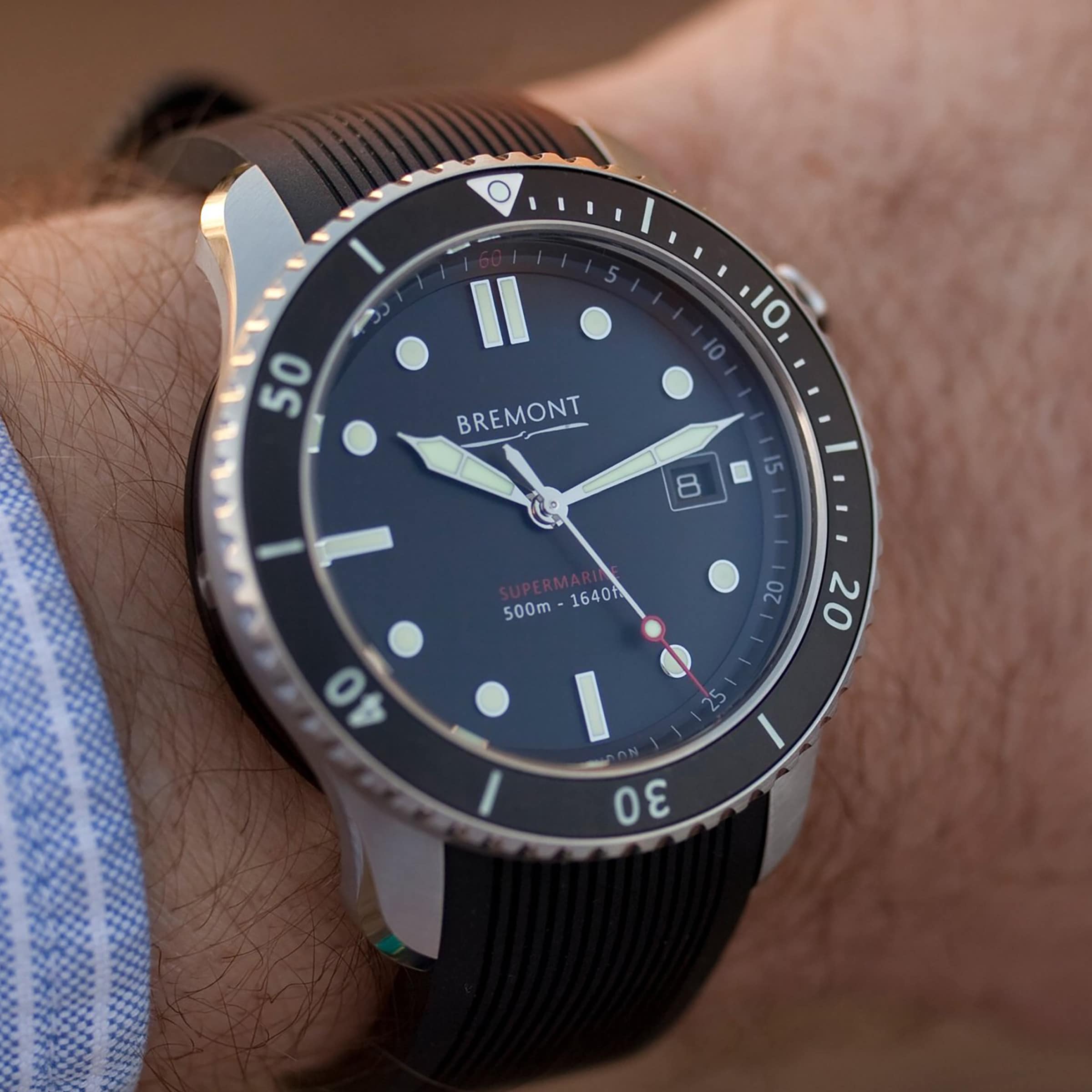 Bremont s500 blue best sale