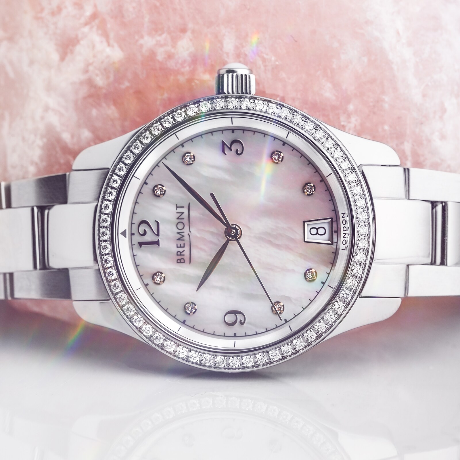 Bremont Solo Lady K White 34mm Ladies Watch