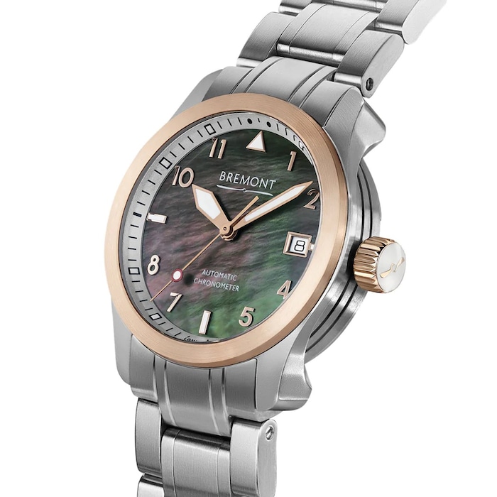 Bremont Solo Maya 37mm Ladies Watch - Mother Of Pearl