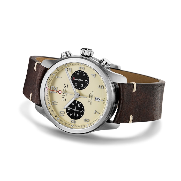 Bremont ALT1 C 43mm Mens Watch Cream