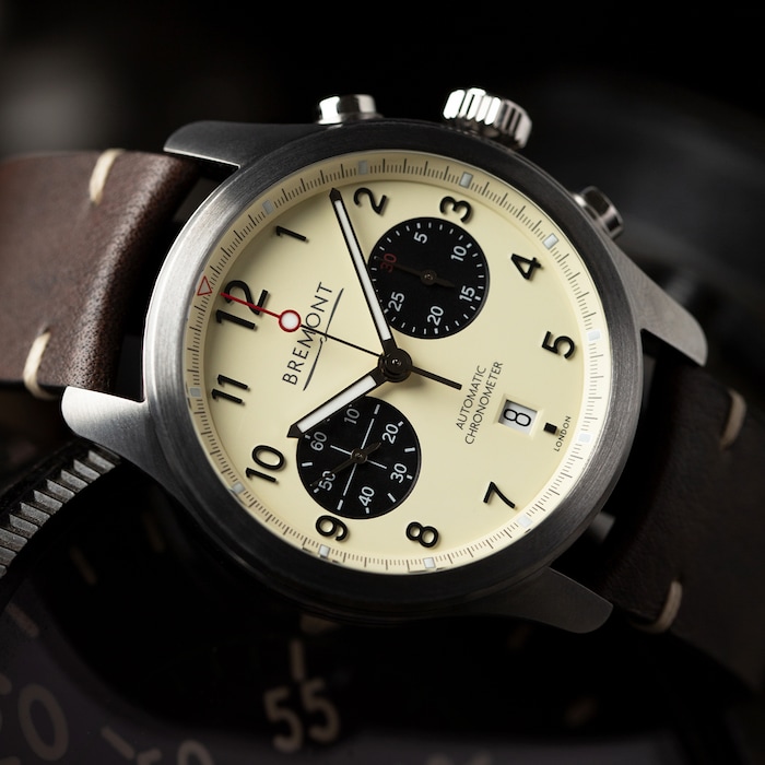 Bremont ALT1 C 43mm Mens Watch Cream