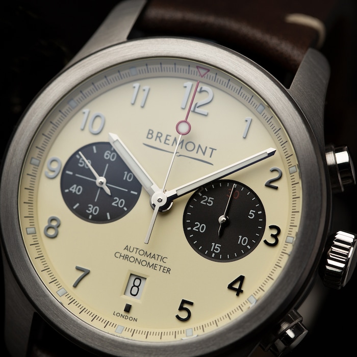 Bremont ALT1 C 43mm Mens Watch Cream