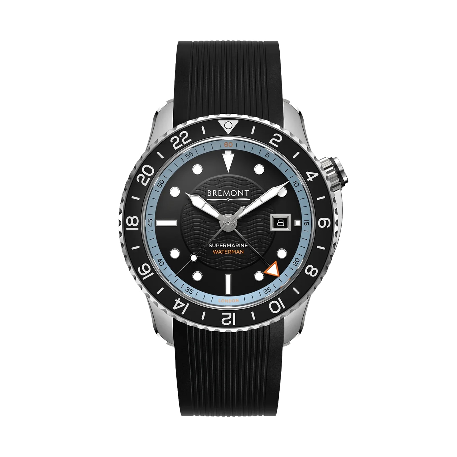 Bremont Waterman Apex II 43mm Limited Edition Mens Watch Black Bremont Waterman Apex II 43mm Limited Edition Mens Watch Black