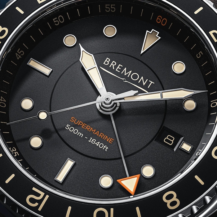 Bremont Supermarine S502 40mm Mens Watch Black