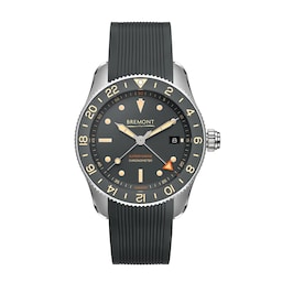 17190269 - Supermarine S302 GMT Ocean Limited Edition 40mm Mens Watch Grey