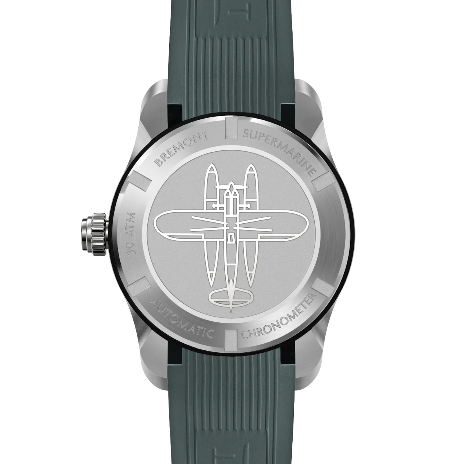 Bremont Supermarine S302 GMT Ocean Limited Edition 40mm Mens Watch Grey Bremont Supermarine S302 GMT Ocean Limited Edition 40mm Mens Watch Grey