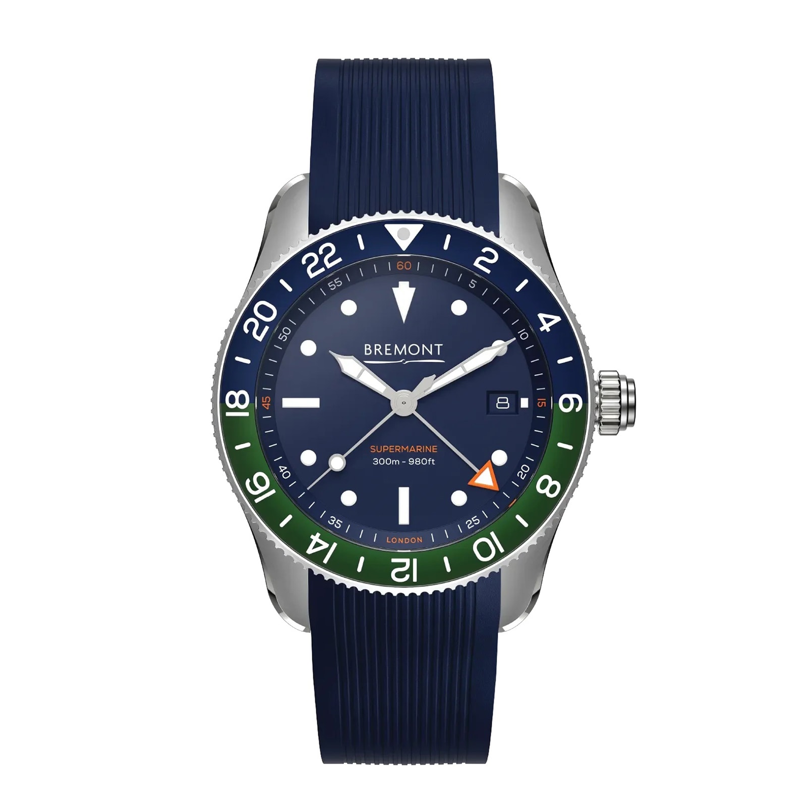 Bremont Supermarine S302 GMT 40mm Mens Watch Blue