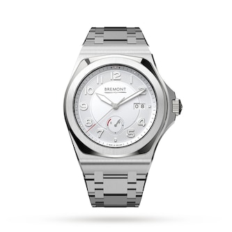 Bremont H1 Supernova 40mm Mens Watch - Albus White Bremont H1 Supernova 40mm Mens Watch - Albus White