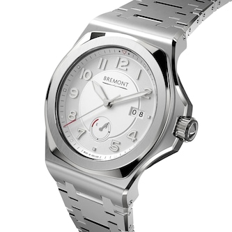 Bremont H1 Supernova 40mm Mens Watch - Albus White Bremont H1 Supernova 40mm Mens Watch - Albus White
