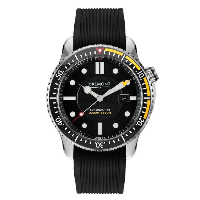 Bremont S2000 45mm Mens Watch Black