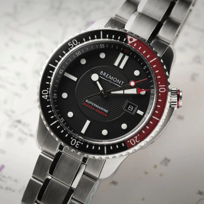 Bremont Supermarine S2000 45mm Mens Watch Black