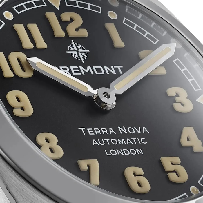 Bremont Terra Nova 38mm Mens Watch Black