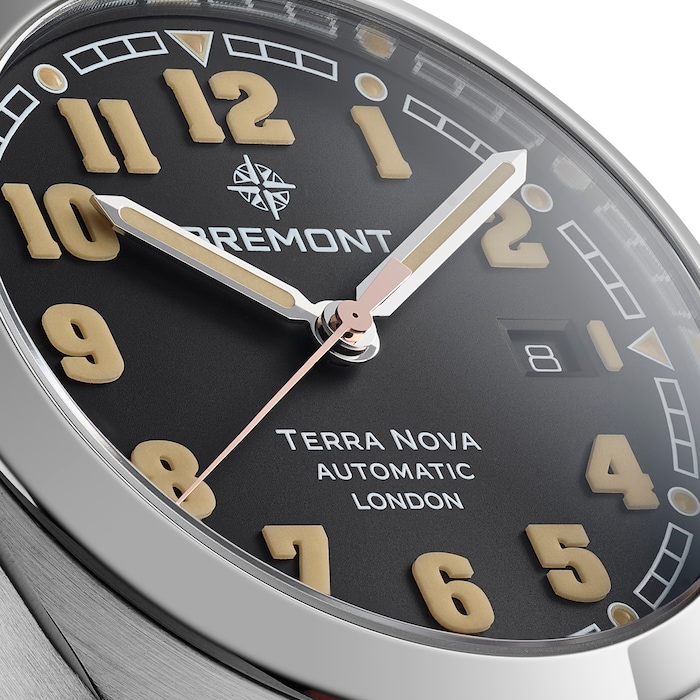 Bremont Terra Nova 40.5mm Date Mens Watch Black