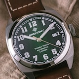 Bremont Terra Nova 40.5mm Date Mens Watch Green