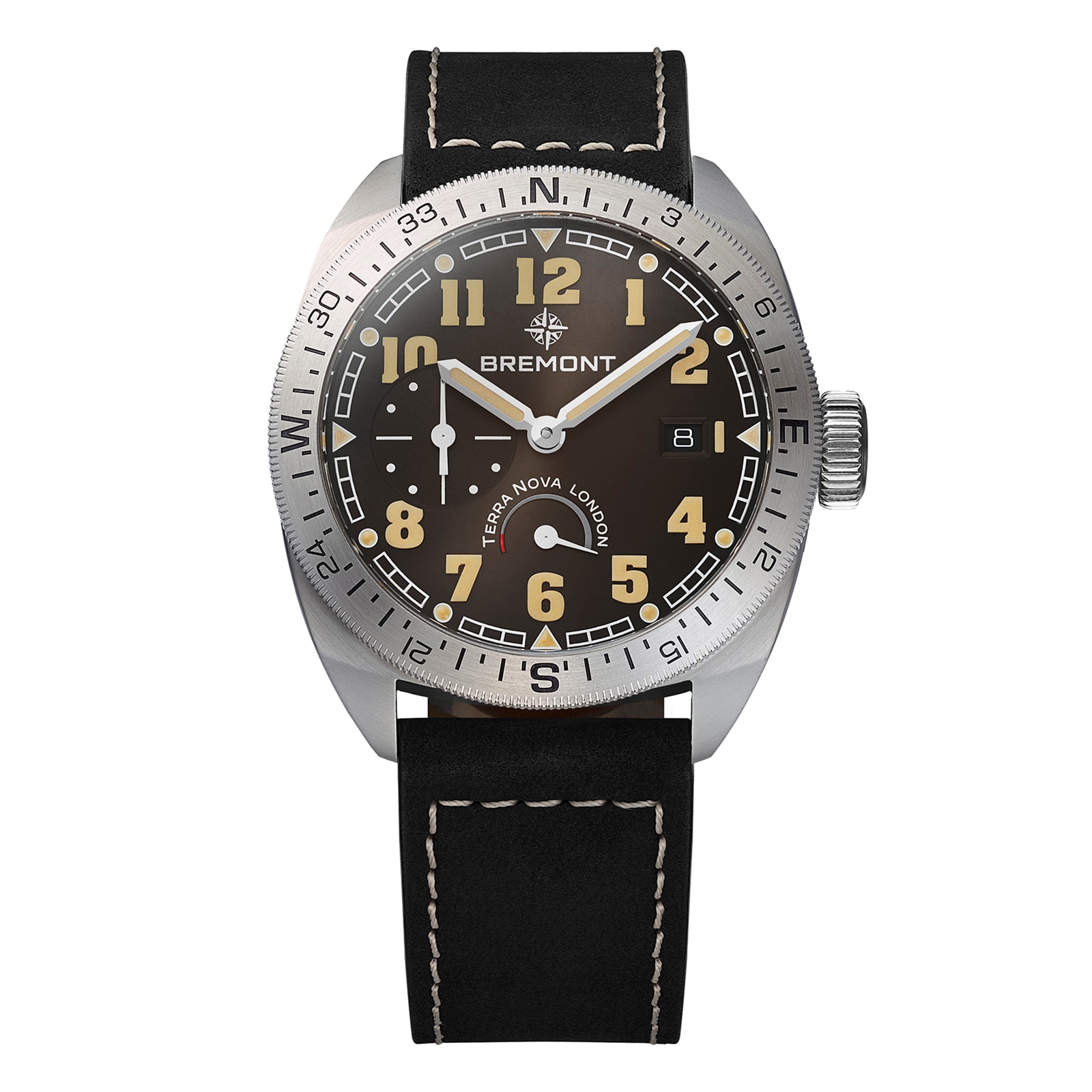 Bremont Terra Nova 40.5mm Mens Watch Black