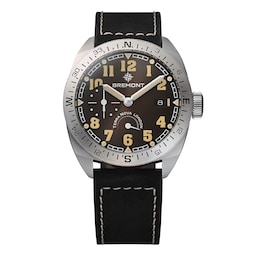 17190312 - Terra Nova 40.5mm Mens Watch Black