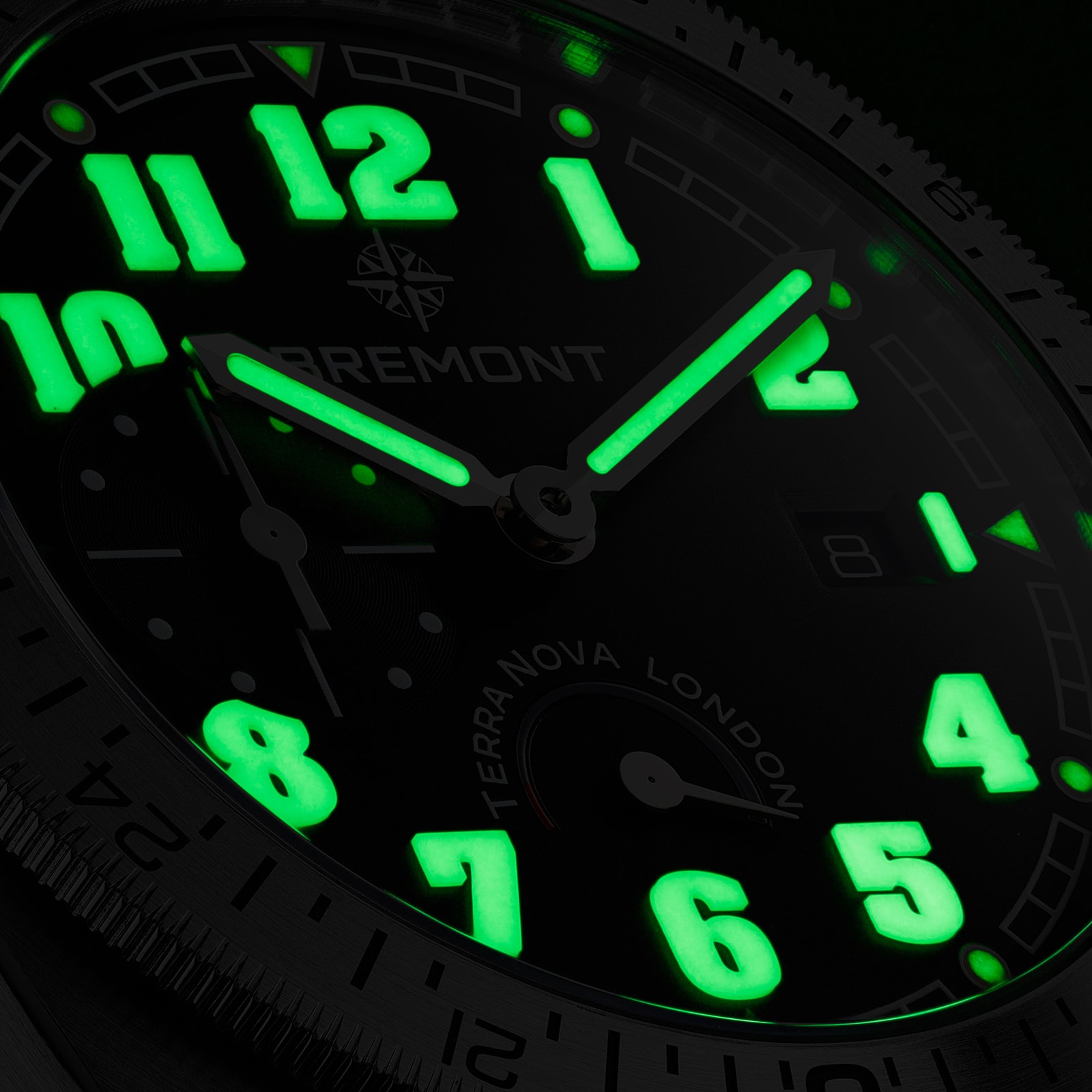 Bremont Terra Nova 40.5mm Mens Watch Black