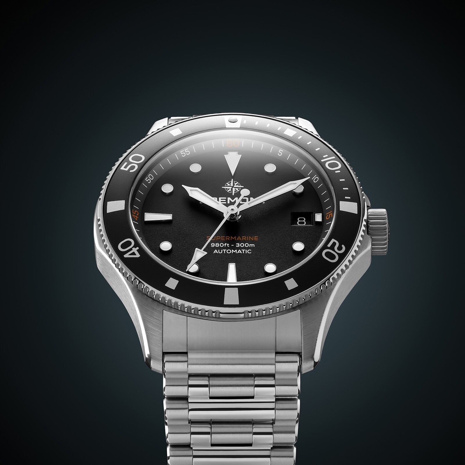 Bremont Supermarine 300M Date 40mm Mens Watch Black