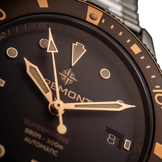 Bremont Supermarine 300M Date 40mm Mens Watch Brown Bremont Supermarine 300M Date 40mm Mens Watch Brown
