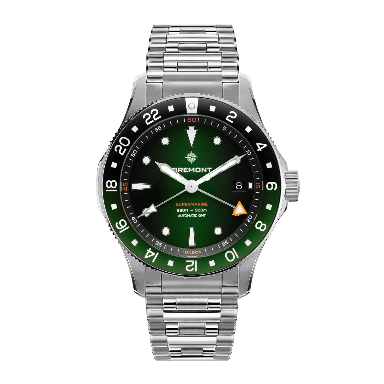 Supermarine 300M 40mm Mens Watch Green