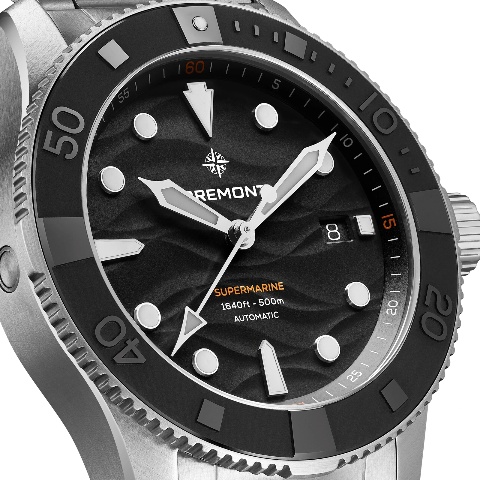 Bremont Supermarine 500M 43mm Mens Watch Black Bremont Supermarine 500M 43mm Mens Watch Black