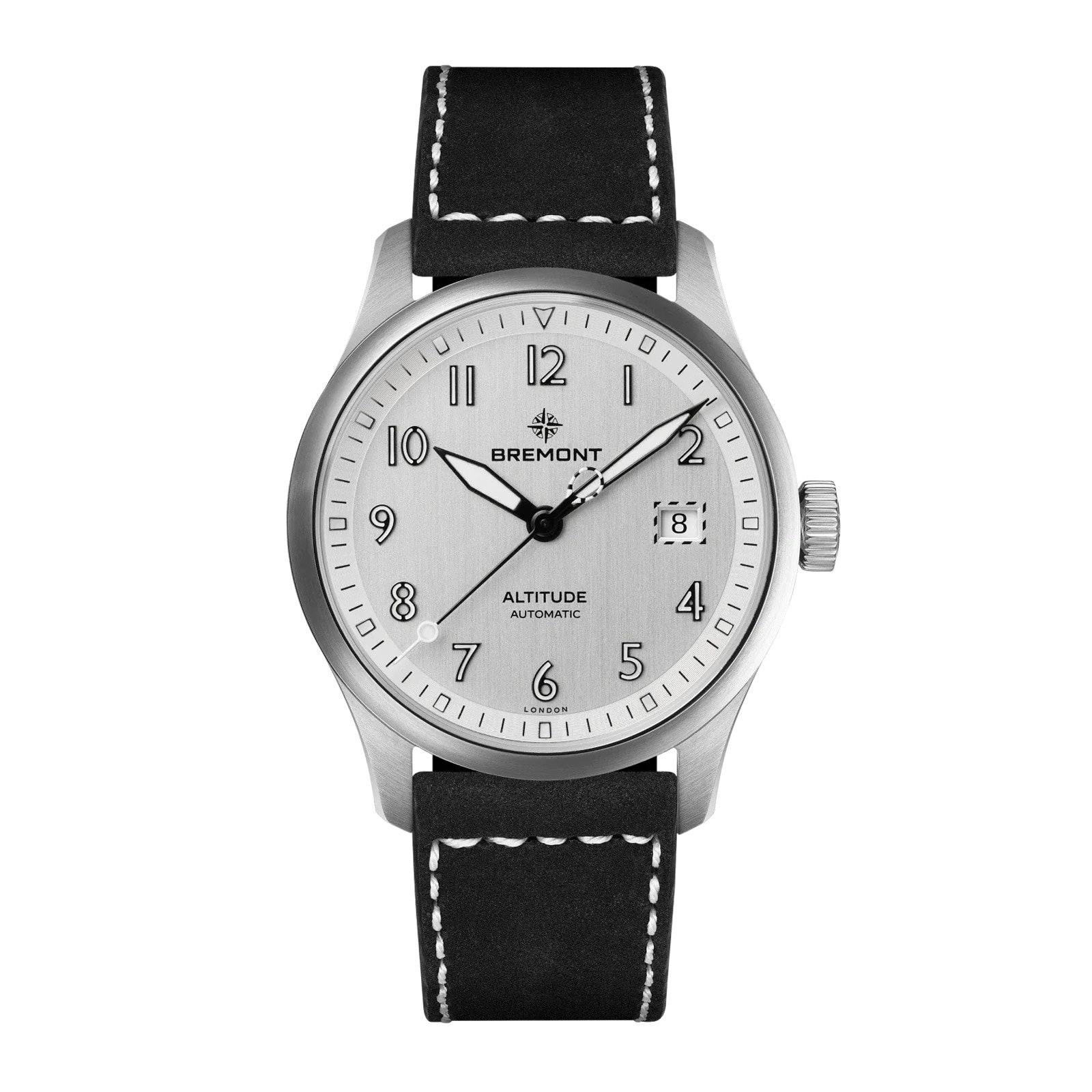 Bremont Altitude Date Automatic 39mm Unisex Watch Silver