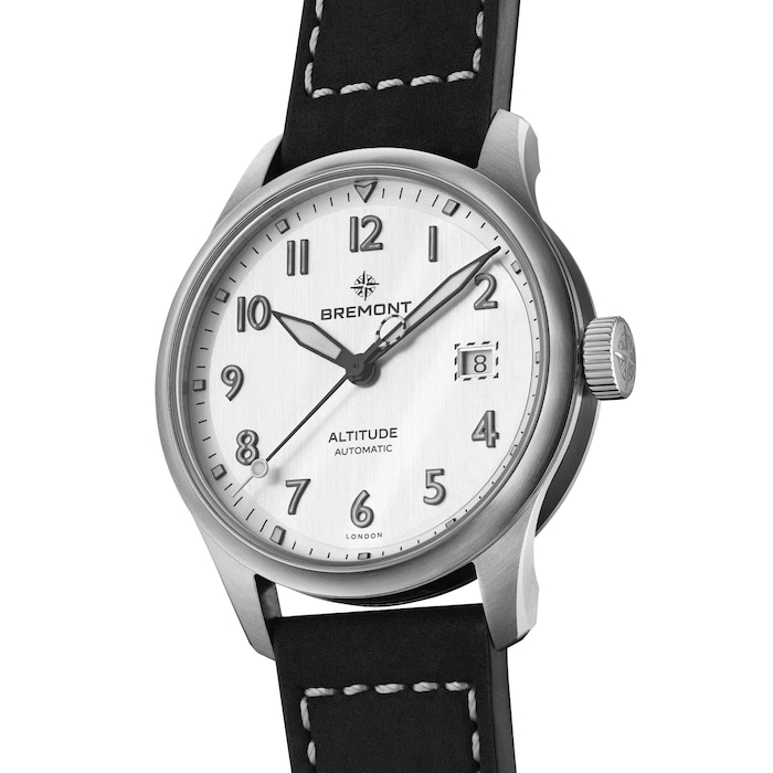Bremont Altitude Date 39mm Unisex Watch Silver