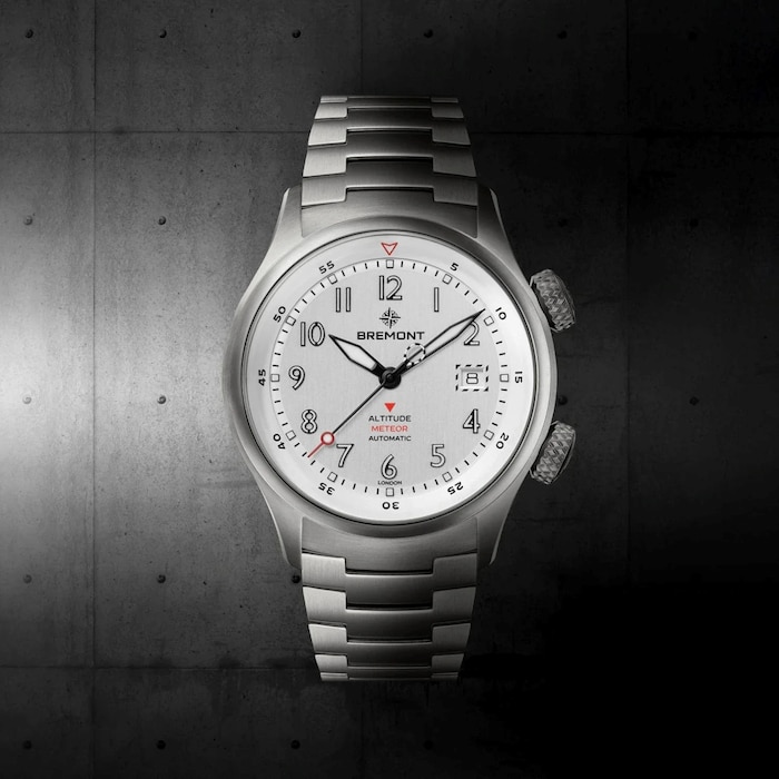 Bremont Altitude MB Meteor 42mm Unisex Watch Silver