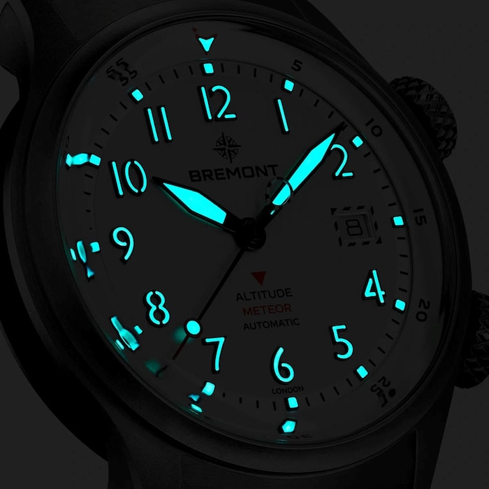 Bremont Altitude MB Meteor 42mm Unisex Watch Silver