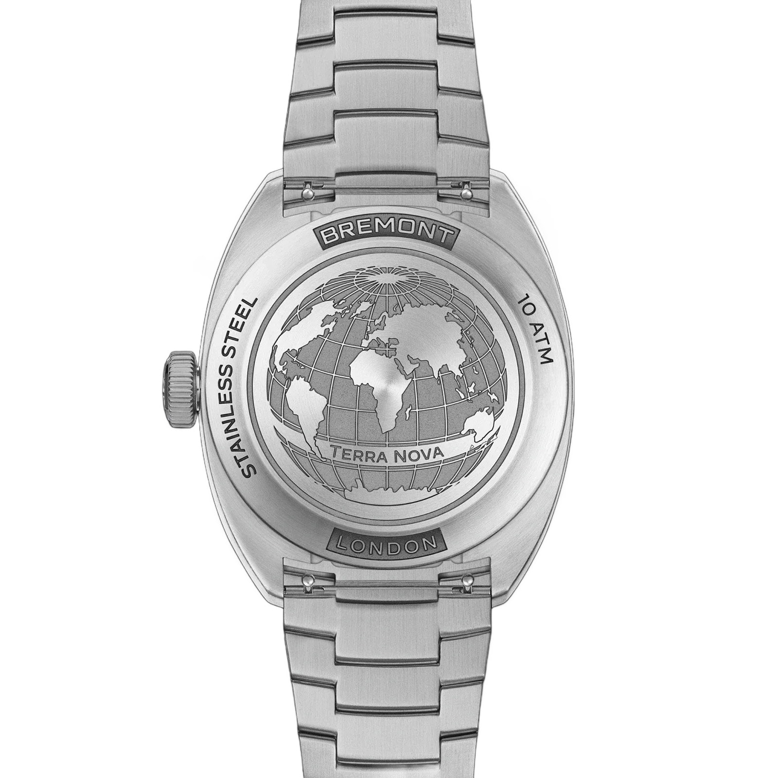 Bremont Terra Nova Automatic 40.5mm Jumping Hour Unisex Watch Black Bremont Terra Nova Automatic 40.5mm Jumping Hour Unisex Watch Black