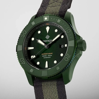 Bremont Supermarine Automatic 43mm Limited Edition Unisex Watch Green Bremont Supermarine Automatic 43mm Limited Edition Unisex Watch Green