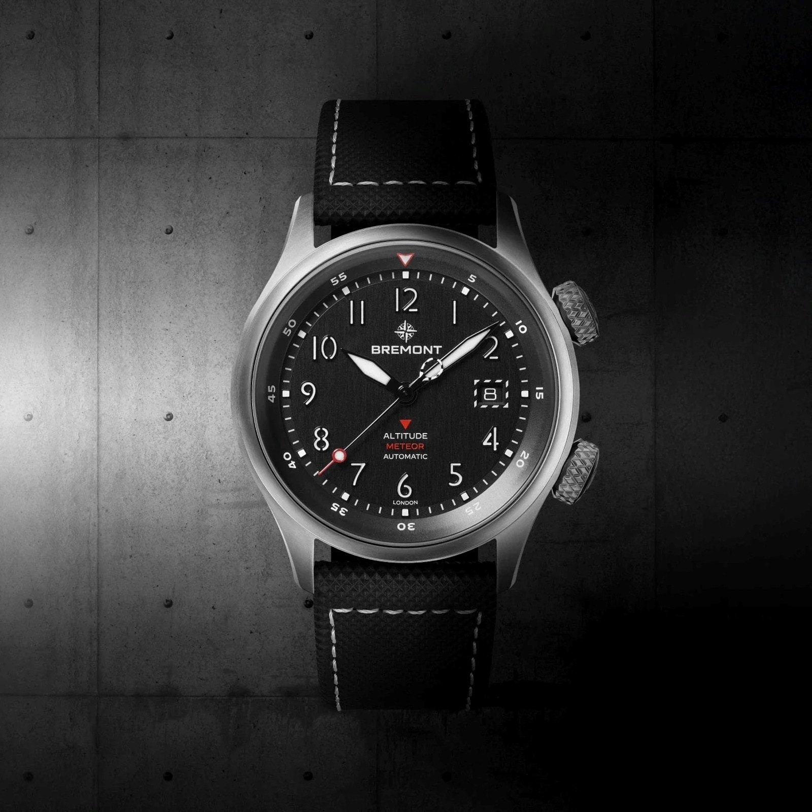 Bremont Altitude MB Meteor Automatic 42mm Unisex Watch Black
