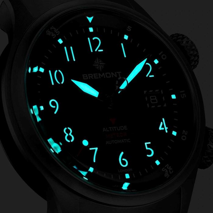 Bremont Altitude MB Meteor 42mm Unisex Watch Black
