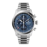 Bremont Altitude Chronograph GMT 42mm Mens Watch Blue Dial Stainless Steel Bracelet