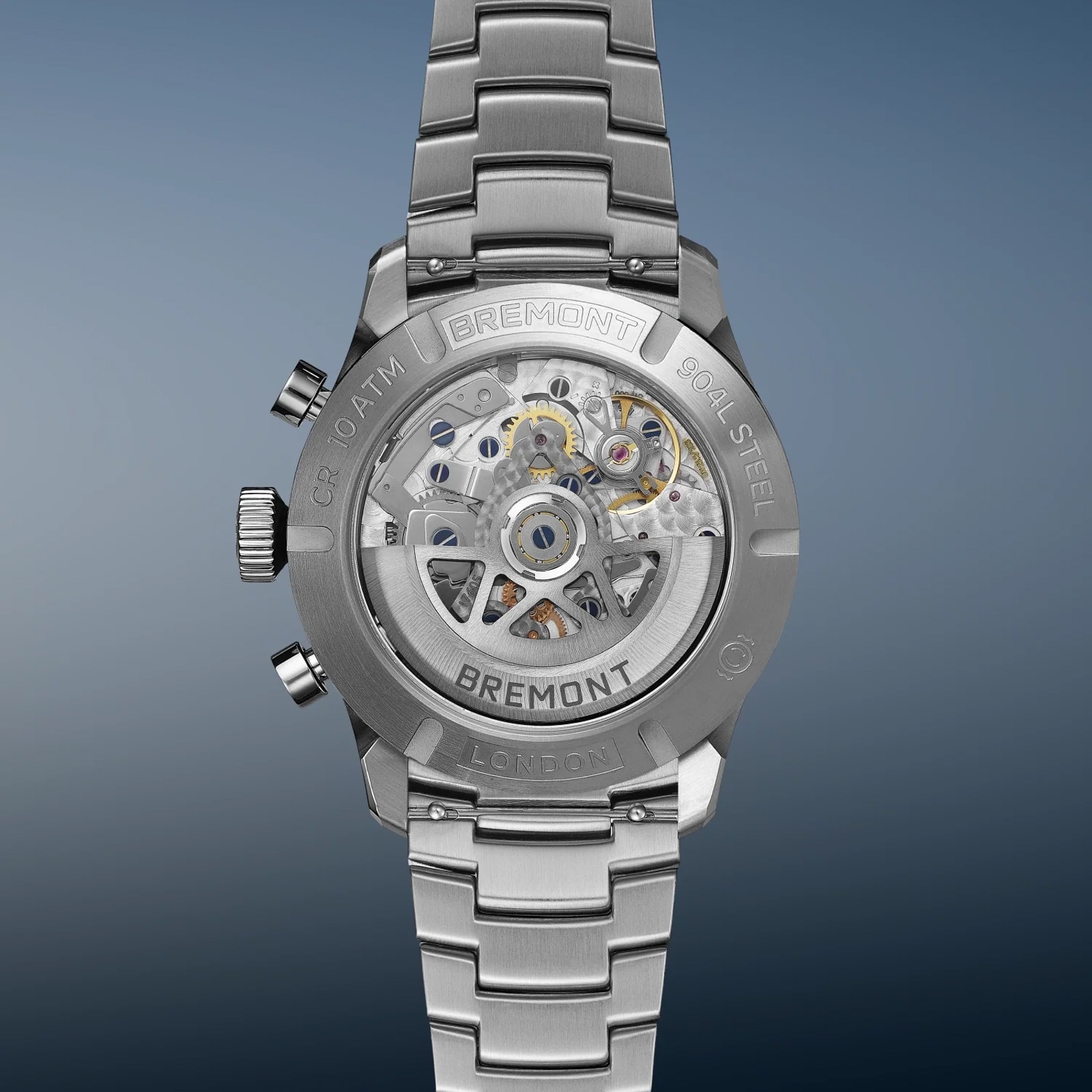 Bremont Altitude Chronograph GMT 42mm Mens Watch Blue Dial Stainless Steel Bracelet Bremont Altitude Chronograph GMT 42mm Mens Watch Blue Dial Stainless Steel Bracelet