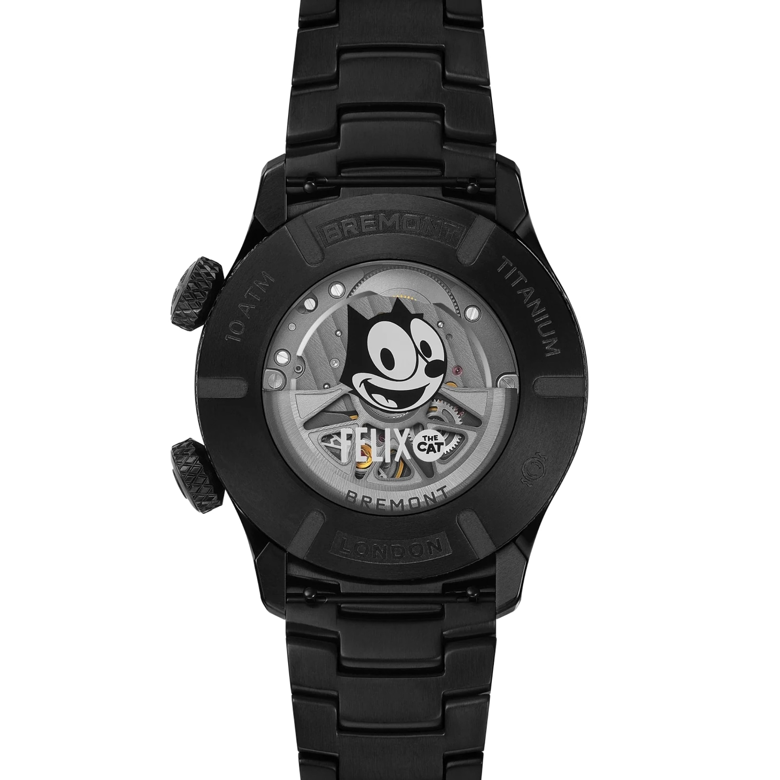 Bremont Altitude MB Meteor 'Felix the Cat' Titanium Limited Edition 42.5mm Mens Watch Black Dial