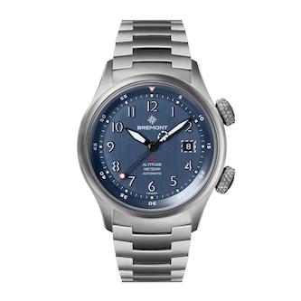 Bremont Altitude MB Meteor 42mm Mens Watch Blue Dial Titanium Barrel Bracelet Bremont Altitude MB Meteor 42mm Mens Watch Blue Dial Titanium Barrel Bracelet
