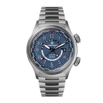 Bremont Altitude MB Meteor Time Zones 42mm Mens Watch Blue Dial Titanium Bracelet Bremont Altitude MB Meteor Time Zones 42mm Mens Watch Blue Dial Titanium Bracelet