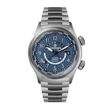 Bremont Altitude MB Meteor Time Zones 42mm Mens Watch Blue Dial Titanium Bracelet