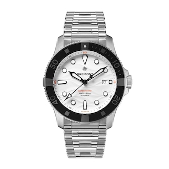 Bremont Supermarine 500m 43mm Mens Watch Polar White Dial Stainless Steel Bracelet Bremont Supermarine 500m 43mm Mens Watch Polar White Dial Stainless Steel Bracelet