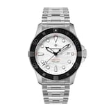 Bremont Supermarine 500m 43mm Mens Watch Polar White Dial Stainless Steel Bracelet