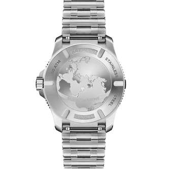 Bremont Supermarine 500m 43mm Mens Watch Polar White Dial Stainless Steel Bracelet Bremont Supermarine 500m 43mm Mens Watch Polar White Dial Stainless Steel Bracelet
