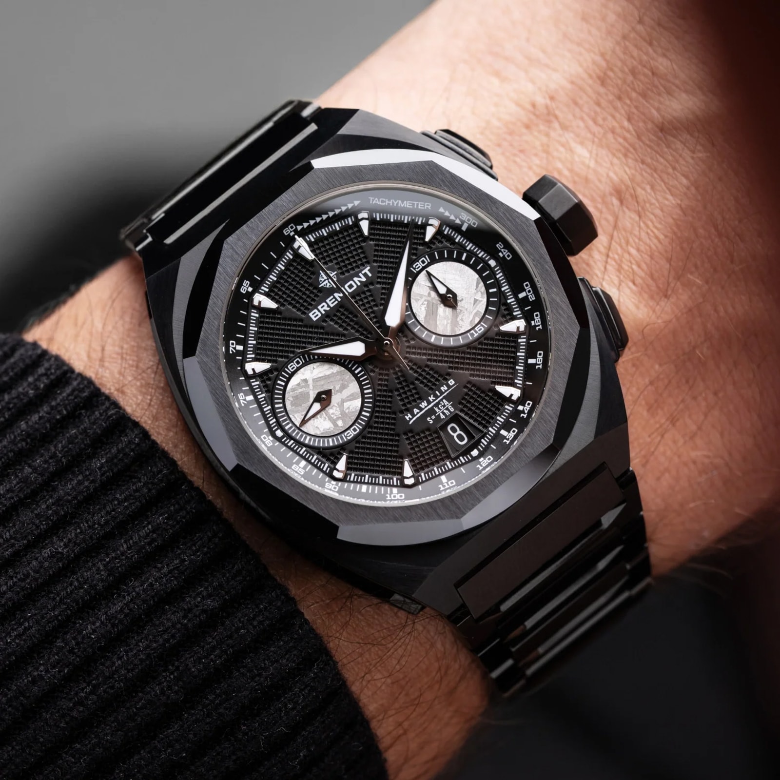 Bremont Supernova Chronograph Hawking Edition Limited Edition 41mm Mens Watch Black Dial Bremont Supernova Chronograph Hawking Edition Limited Edition 41mm Mens Watch Black Dial