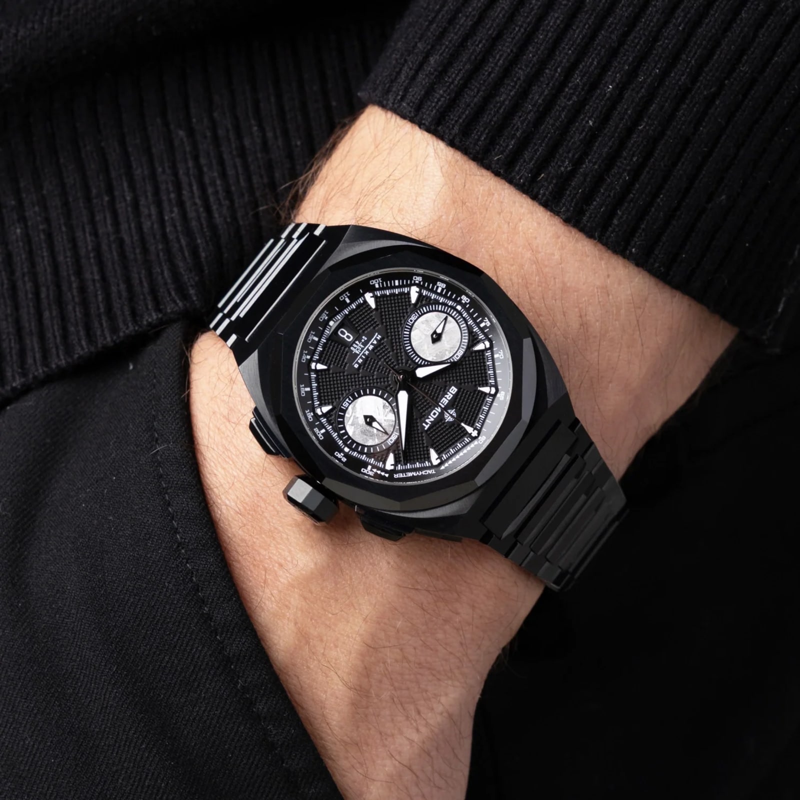 Bremont Supernova Chronograph Hawking Edition Limited Edition 41mm Mens Watch Black Dial Bremont Supernova Chronograph Hawking Edition Limited Edition 41mm Mens Watch Black Dial