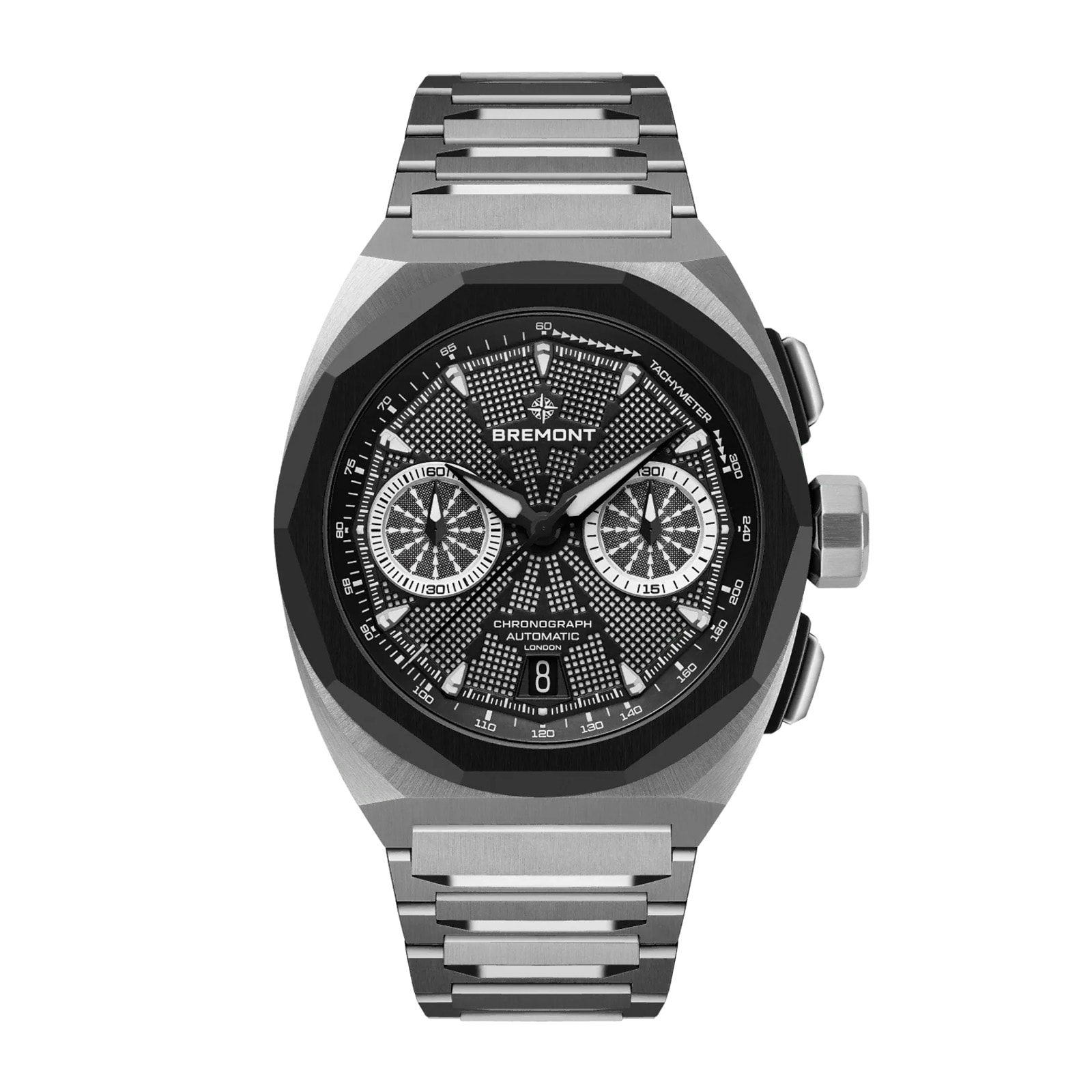 Bremont Supernova Chronograph 41mm Mens Watch Black Dial Stainless Steel Bracelet Bremont Supernova Chronograph 41mm Mens Watch Black Dial Stainless Steel Bracelet