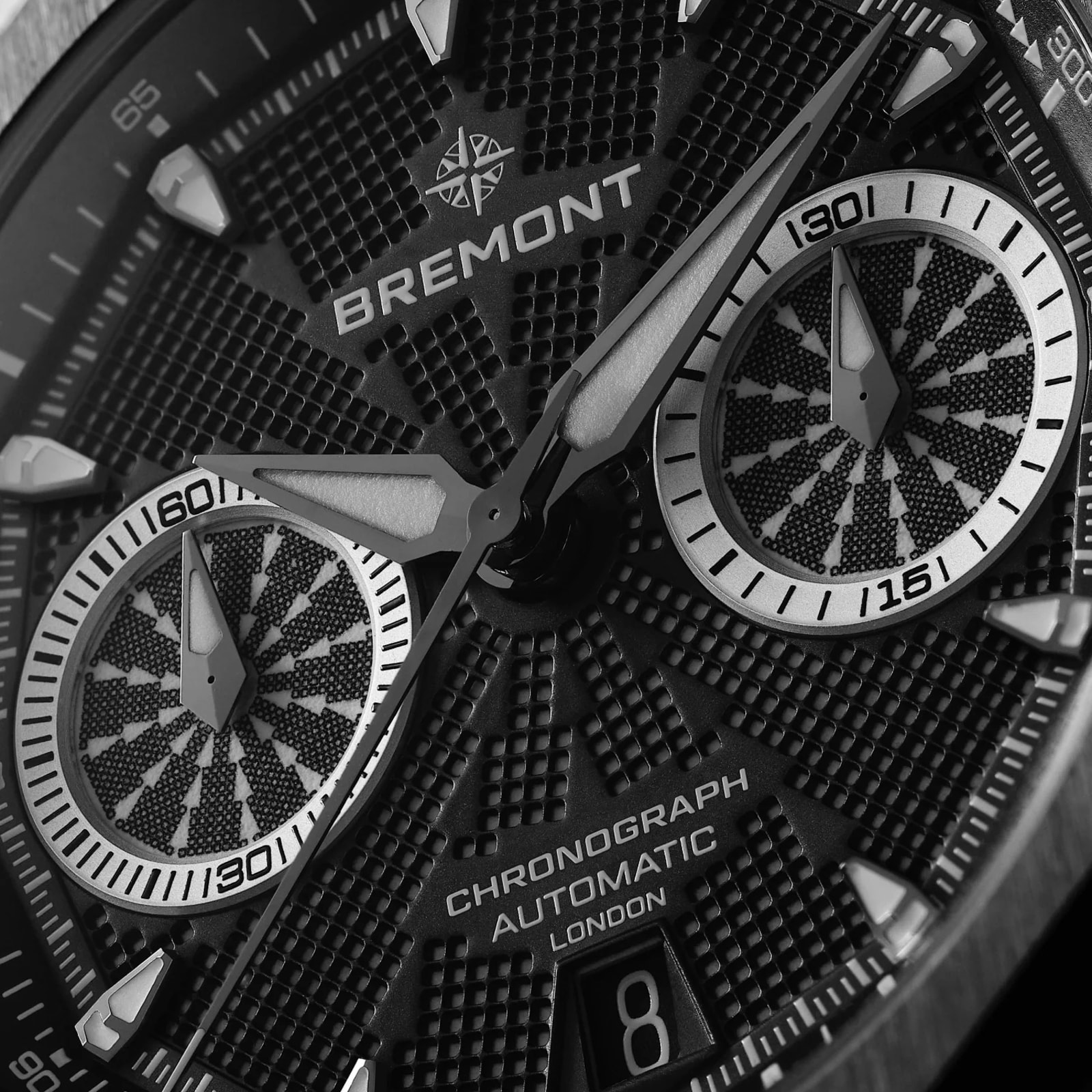 Bremont Supernova Chronograph 41mm Mens Watch Black Dial Stainless Steel Bracelet Bremont Supernova Chronograph 41mm Mens Watch Black Dial Stainless Steel Bracelet
