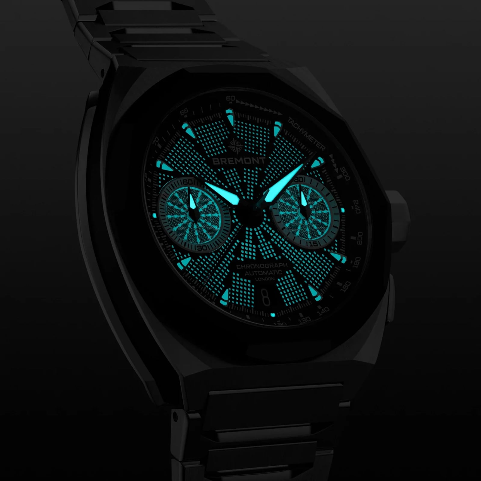 Bremont Supernova Chronograph 41mm Mens Watch Black Dial Stainless Steel Bracelet Bremont Supernova Chronograph 41mm Mens Watch Black Dial Stainless Steel Bracelet
