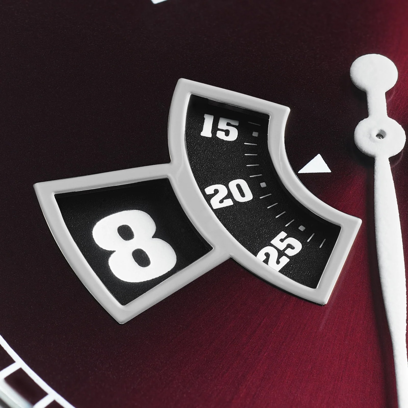 Bremont Terra Nova Jumping Hour 40.5mm Unisex Watch Burgundy Dial Stainless Steel Bracelet Bremont Terra Nova Jumping Hour 40.5mm Unisex Watch Burgundy Dial Stainless Steel Bracelet