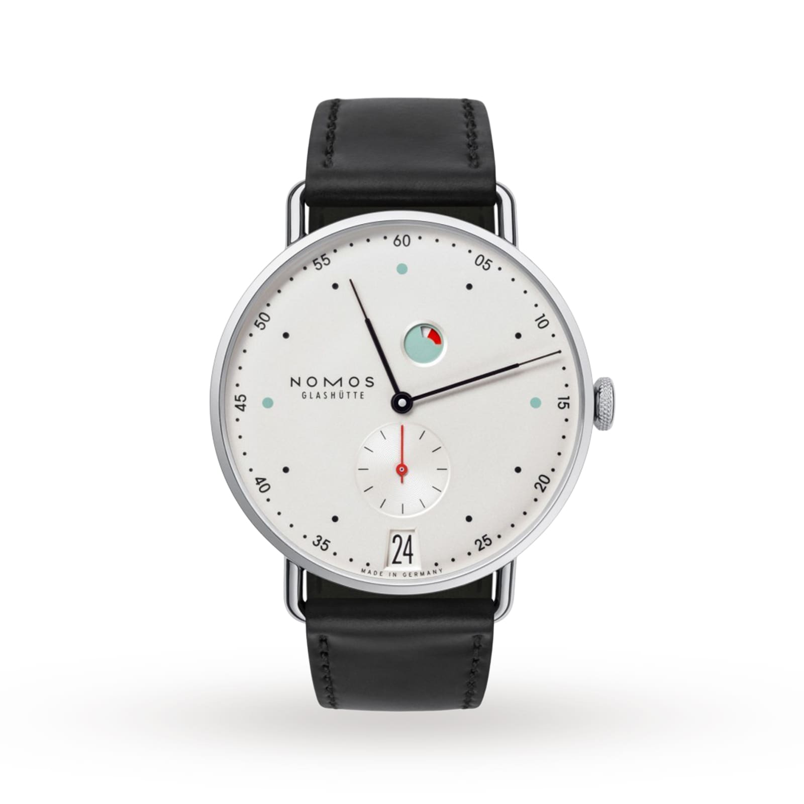 Nomos glashütte metro datum gangreserve sale