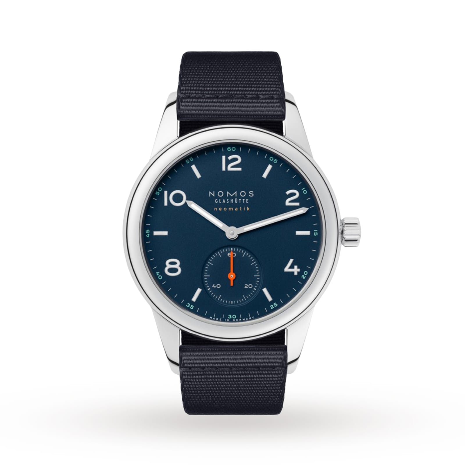 NOMOS Glashutte Club Neomatik Atlantic 37mm Watch